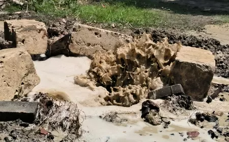 Semburan Air Bercampur Lumpur Kembali Muncul di Bojonegoro