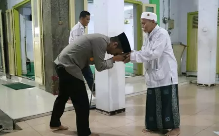 Kuatkan Sinergi Bersama Ulama, Kapolres  Mojokerto Kota Silaturahmi Ke Tokoh Agama