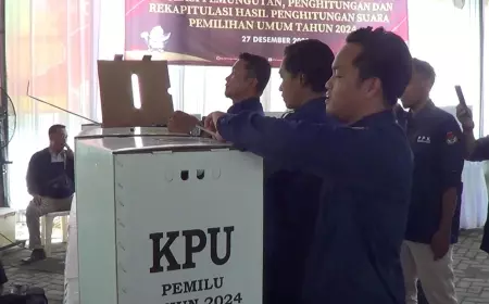 KPU Lamongan Gelar Simulasi Pemilu 2024