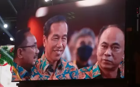 Hadiri Puncak Perayaan Natal Nasional 2023, Jokowi Ingin Kerukunan Indonesia Jadi Contoh Dunia