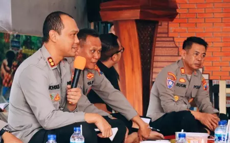 Agenda Jumat Curhat, Polres Malang Turunkan Angka Kriminalitas