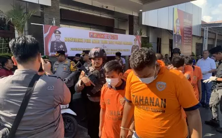 Polres Pamekasan Amankan Pemesan Ganja 2,8 Kilogram