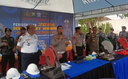 Polrestabes Surabaya Lakukan Penyekatan di 12 Lokasi Batas Kota Pada Malam Pergantian Tahun