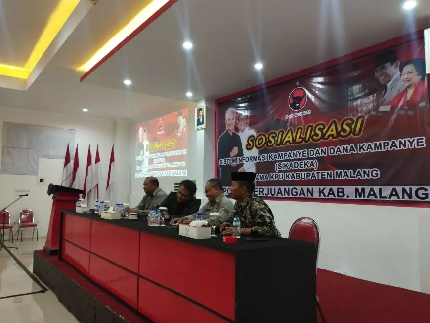 DPC PDI Perjuangan Kabupaten Malang Adakan Dialog SIKADEKA dengan Bawaslu KPU