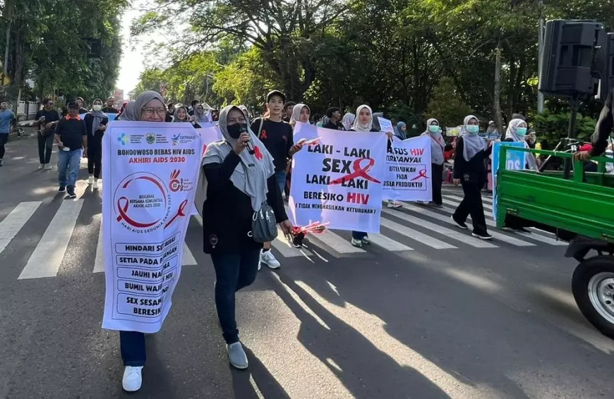 Hari AIDS Sedunia di Bondowoso, Jadi Ajang Kampanye Pencegahan HIV/AIDS