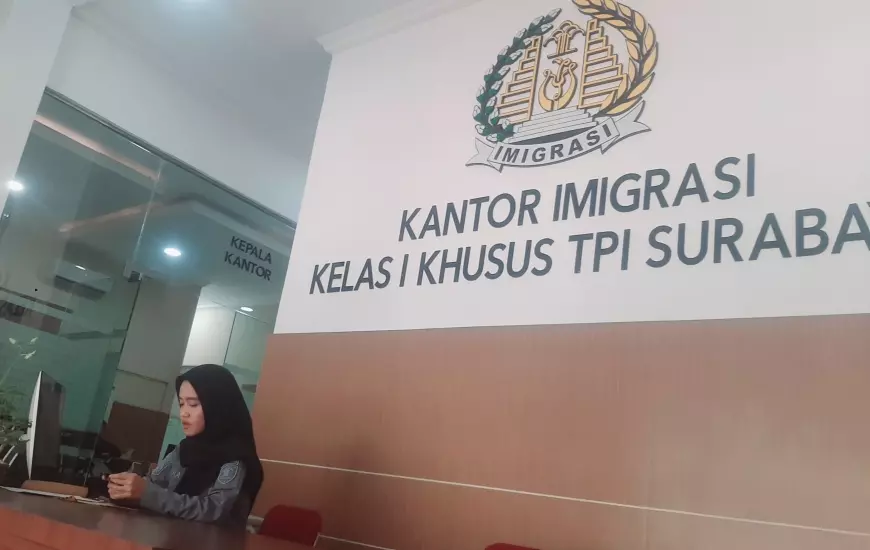 Imigrasi Surabaya Tingkatkan Pengawasan Orang Asing Lewat Lentera Keimigrasian