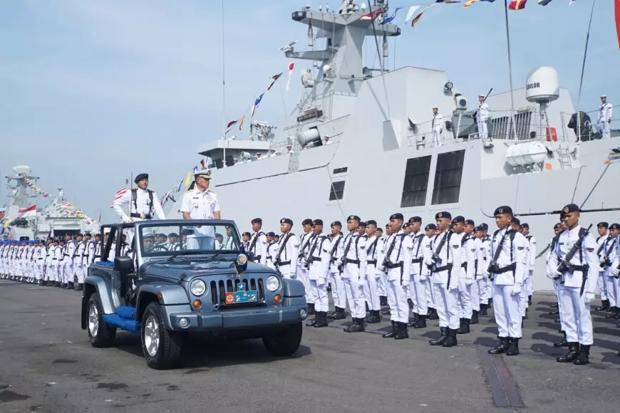 Kaskoarmada II Pimpin Upacara Peringatan Hari Armada RI Tahun 2023