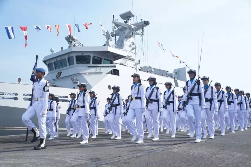 Kaskoarmada II Pimpin Upacara Peringatan Hari Armada RI Tahun 2023