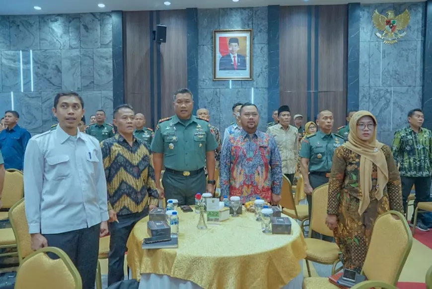 Dandim 0817 dan Bupati Gresik Hadiri Rapurna TMMD 44 di Mabes TNI AD