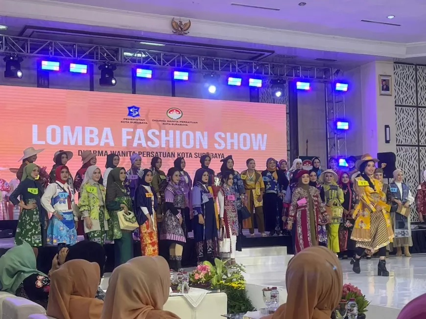 Gandeng UMKM, Lomba Fashion Show Meriahkan HUT ke-24 DWP Kota Surabaya