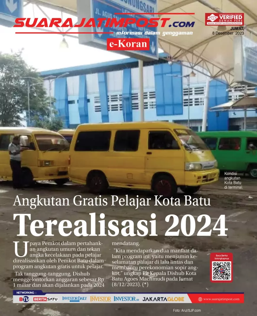 eKoran, Edisi Jumat, 8 Desember 2023