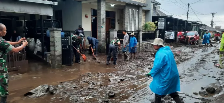 Banjir Desa Bumiaji, 80 Rumah Terdampak