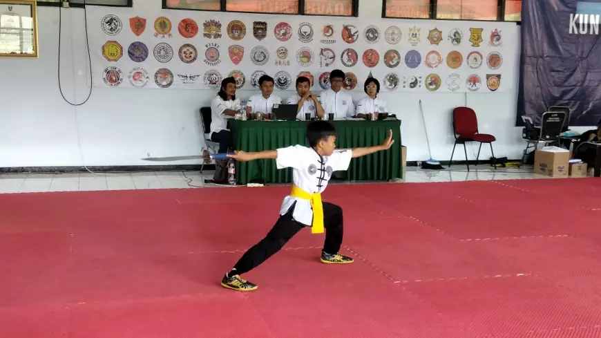 420 Peserta Ikuti Jambore dan Kejuaraan Nasional Kungfu Tradisional Indonesia