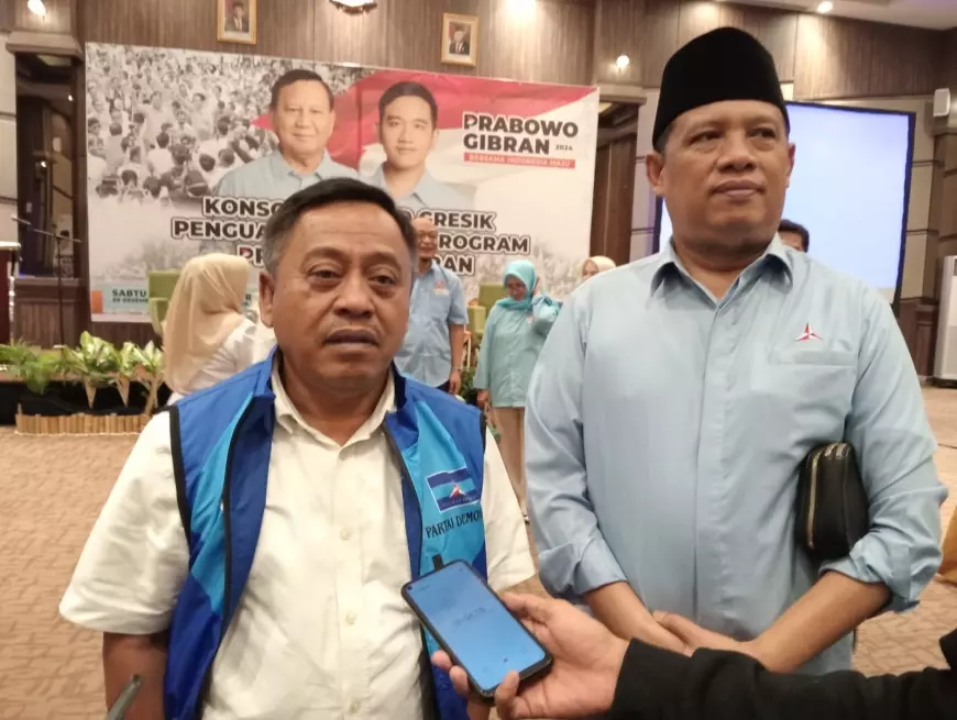 TKD Prabowo-Gibran Solid, Demokrat Gresik Optimis Satu Putaran