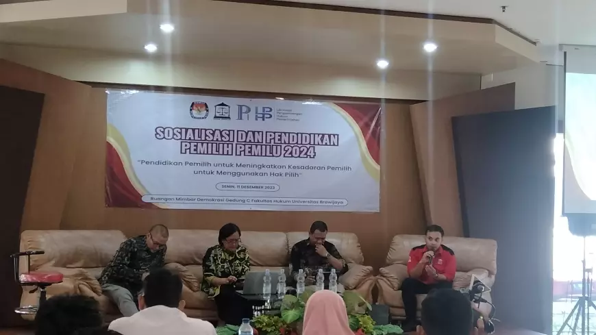 FH UB Gandeng LBH dan KPU Adakan Sosialisasi Serta Pendidikan Pemilih Pemilu 2024