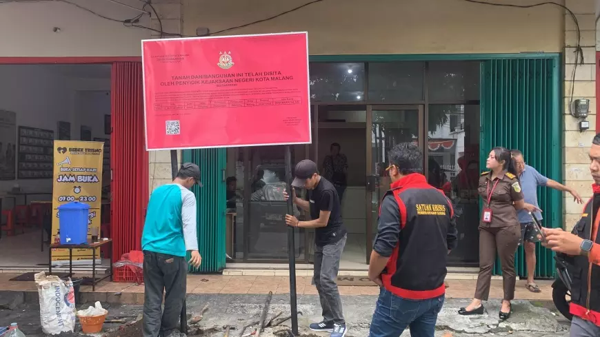 Tiga Aset Tersangka Korupsi LPDB-KUMKM Disita Kejari Kota Malang