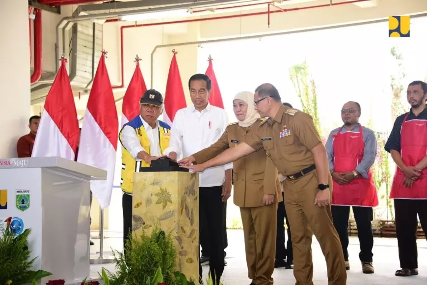 Sah, Pasar Among Tani Diresmikan Jokowi