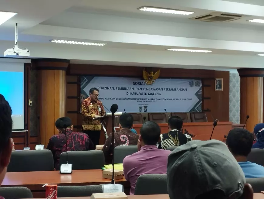 Pemkab Sosialisasi Perizinan Tambang Kabupaten Malang