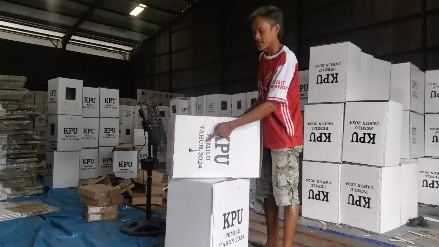 KPU Kabupaten Mojokerto Temukan Kotak Suara Tak Layak