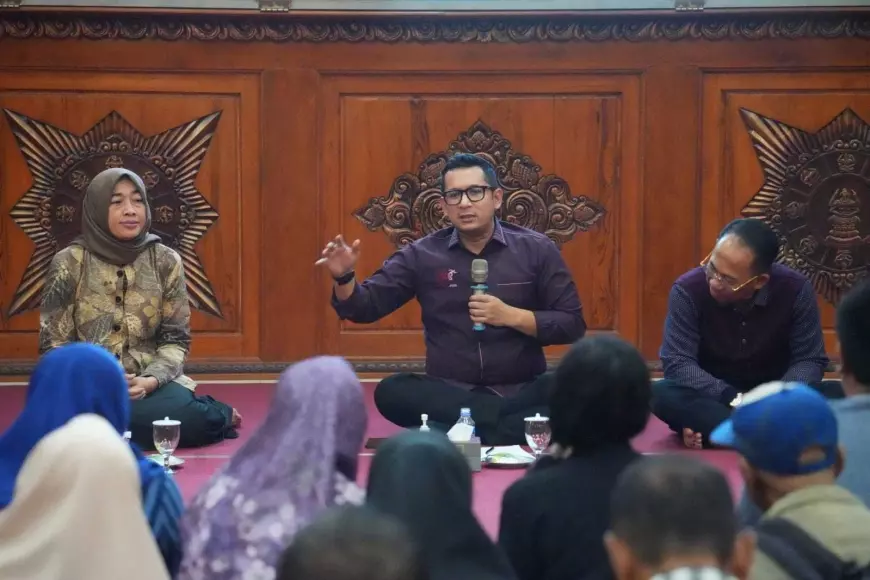 Ngopi Bareng Awak Media, Pj Wali Kota Mojokerto : Mari Kita Eratkan Sinergitas