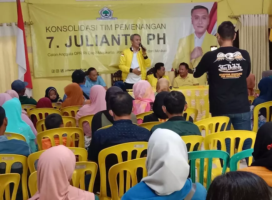 Politikus Partai Golkar Julianto PH Siap Perjuangkan Kepentingan Pendidikan