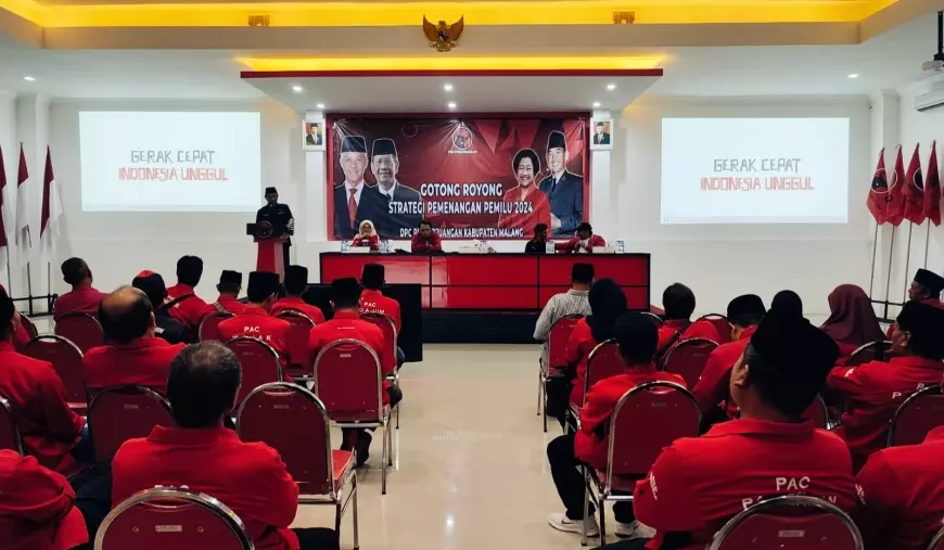 PDIP Kabupaten Malang Targetkan Menang Hattrick