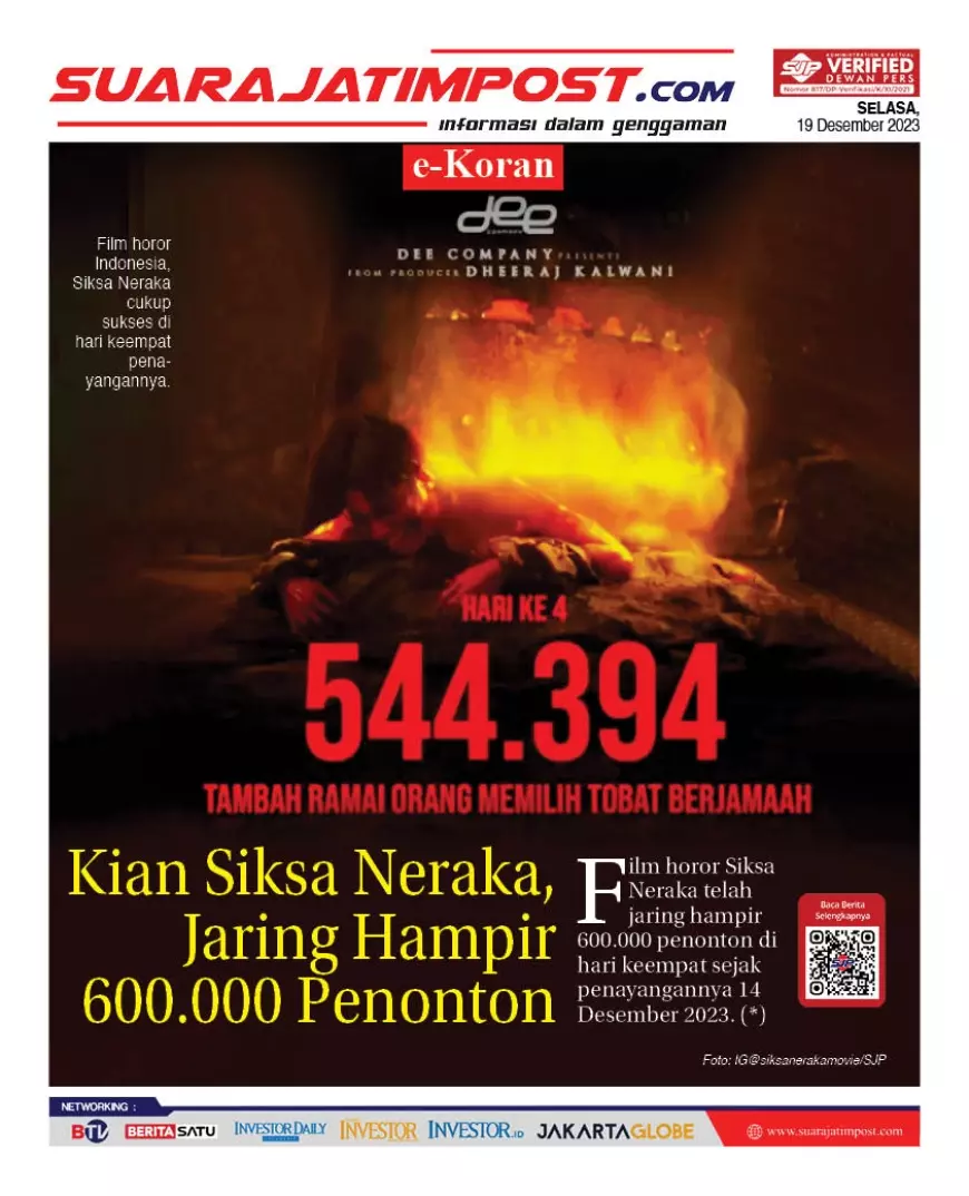 eKoran, Edisi Selasa, 19 Desember 2023