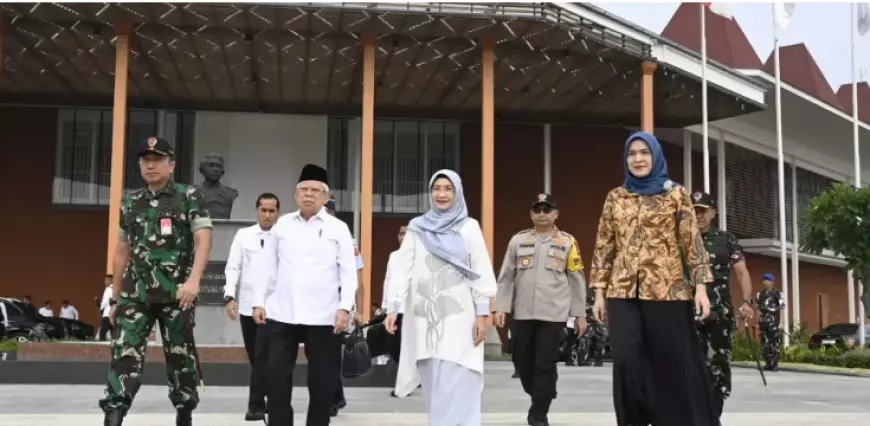 Ma'ruf Amin Kunjungi Bangil Resmikan Empat Masjid dan Silaturahmi Ke Tokoh Agama