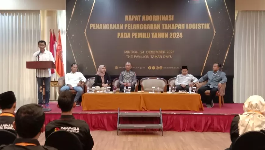 Penanganan Pelanggaran Tahapan Logistik, Panwascam Harus ikut Mengawasi