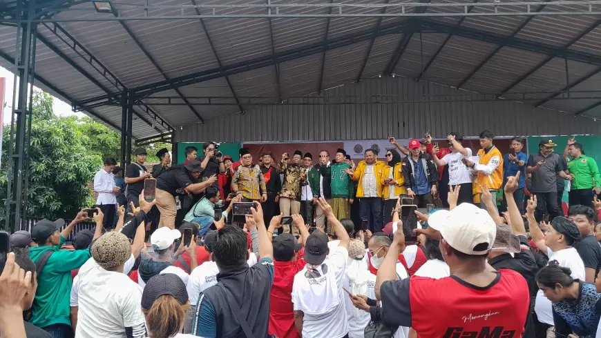Lagu Tanduk Majeng dan Pajjar Laggu Iringi Kampanye Mahfud MD di Banyuwangi