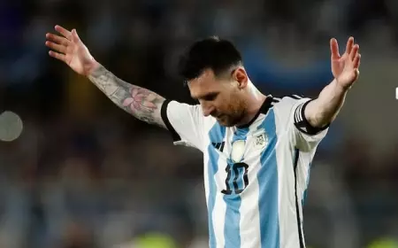 Argentina Pensiunkan Nomor 10 Saat Lionel Messi Putuskan Gantung Sepatu