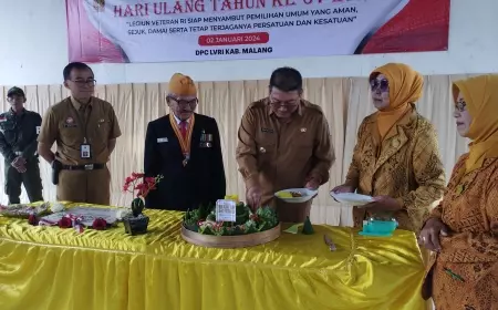 Hadiri Perayaan HUT LVRI ke 67, ini Pesan Wabup Malang