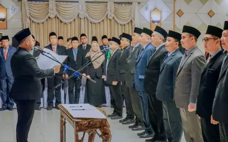 Mutasi Ratusan ASN Pemkab Gresik; 10 Kepala Dinas Tempati Jabatan Baru