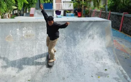 Fasilitasi Masyarakat di Perbatasan, Pemkot Surabaya Tambah Arena Skateboard dan BMX