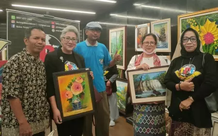 Hadiri Pameran IPI, YKAI Jawa Timur Anggap Seni sebagai Stimulasi Positif bagi Anak