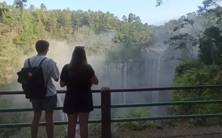 Air Terjun Tumpak Sewu Lumajang Jadi Magnet Wisatawan Selama Liburan Nataru