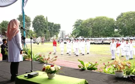 Pimpin Upacara HAB ke-78 Kemenag, Bupati Banyuwangi : Momentum Tingkatkan Pelayanan Umat