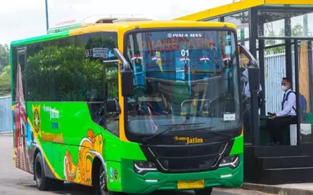 Rute Bus Trans Jatim Koridor II Bertambah