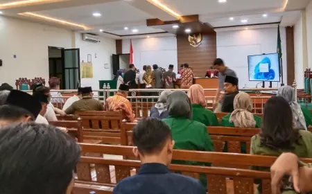 Perkara Pidana PN Jombang Selama 2023, Kasus Narkoba Paling Banyak