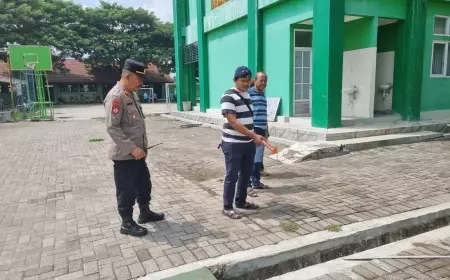 Waduh! Maling Motor Embat Motor Matic di Belakang Gedung Sekolah