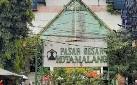 Revitalisasi Pasar Besar Kota Malang Tunggu Anggaran APBN