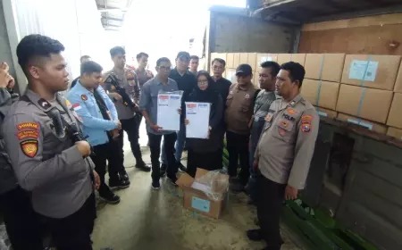 KPU Banyuwangi Terima Seluruh Surat Suara Pemilu 2024