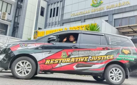 Kejari Surabaya Luncurkan RJ CAR Akomodir Layanan Publik Siap Jemput Korban dan Pihak Keluarga