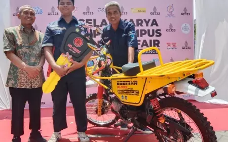 Keren! Siswa SMK di Jombang Ciptakan 'Motruck' Untuk Petani