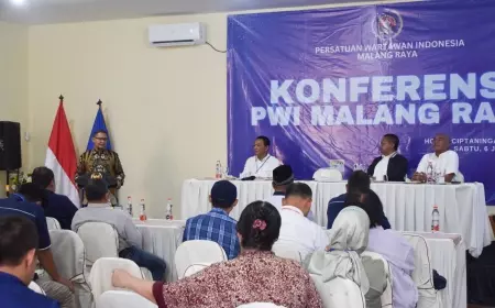 Cahyono Kembali Pimpin PWI Malang Raya
