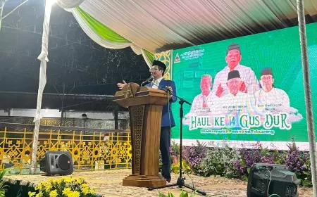 Mahfud MD Hadiri Haul ke 14 Gus Dur di Tebuireng Jombang