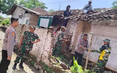 Program Rutilahu, Bentuk Nyata Kepedulian Polisi untuk Masyarakat Kurang Mampu