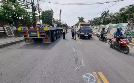 Kecelakaan Maut, Caleg DPR RI Gerindra Tewas Terlindas Truk di Gresik