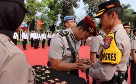 Kasatreskrim dan Kasatintelkam Polres Batu Pindah Nahkoda
