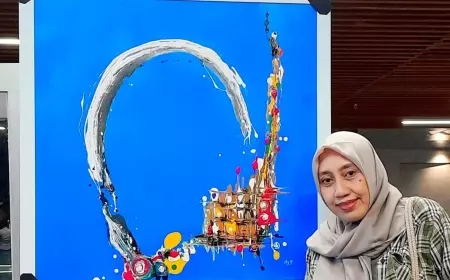 "Telenging Ati" Karya Seniman Didi Dyan, Bawakan Pesan Persatuan Jelang Pemilu 2024